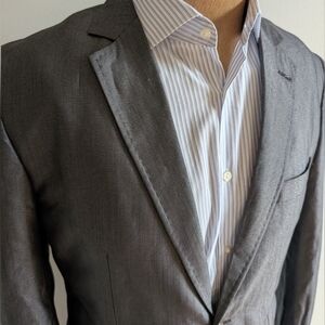 🇬🇧Paul Smith Gray Sport Coat Classic Notch Lapel